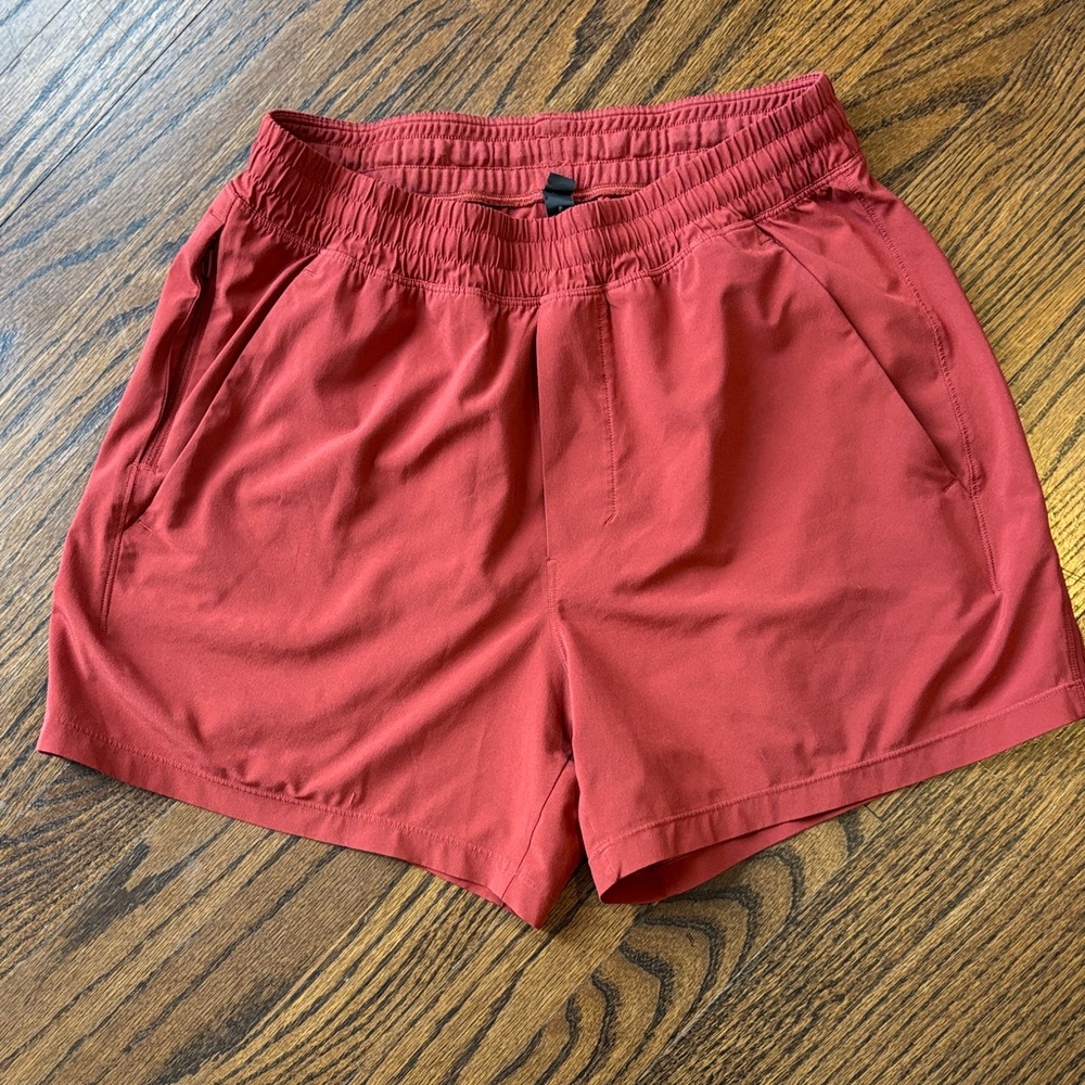 Lululemon Athletica Men's Rust Athletic Shorts